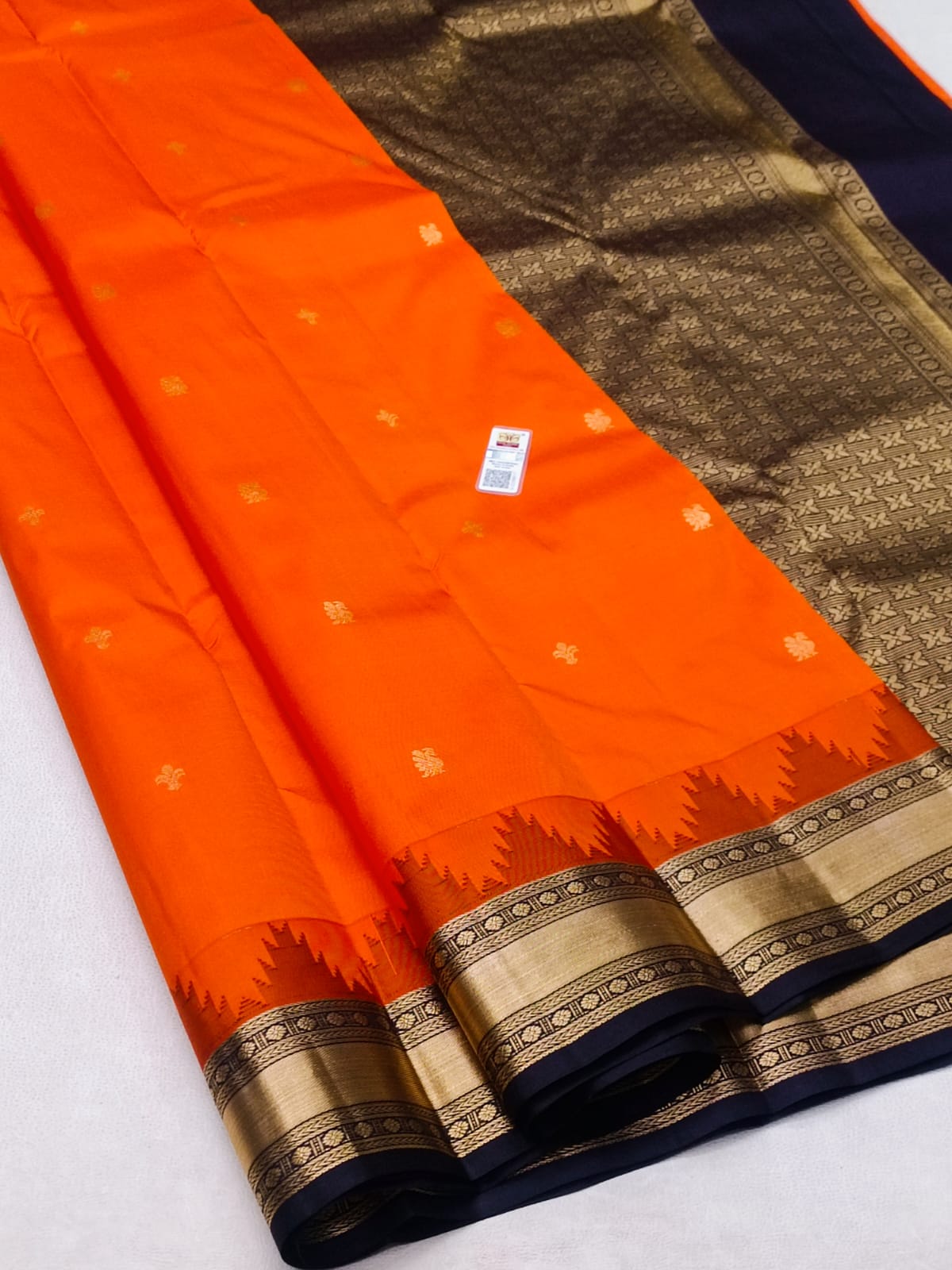 Hot Magenta Pink Kanchipuram Traditional Silk Saree